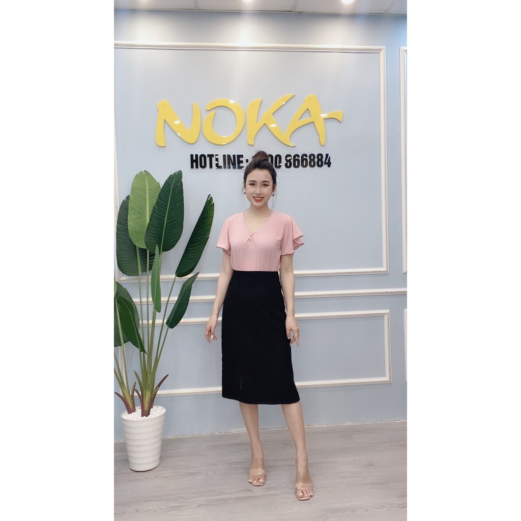 Áo Sơ Mi Nữ Cánh Tiên vải lụa cao cấp mát lịm thấm mồ hôi A3 NOKA | BigBuy360 - bigbuy360.vn