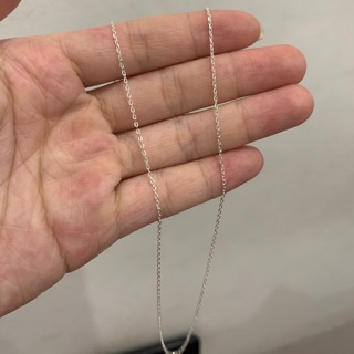 Dây chuyền bạc trơn, dây chuyền nữ mắt xích bạc 925 Quinn Jewelry
