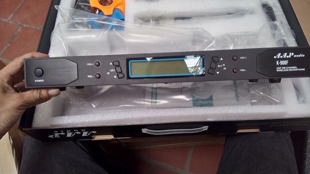 🎤🎤🎤 Micro không dây AAP K900F Chính Hãng Tân Cường 🎤🎤🎤