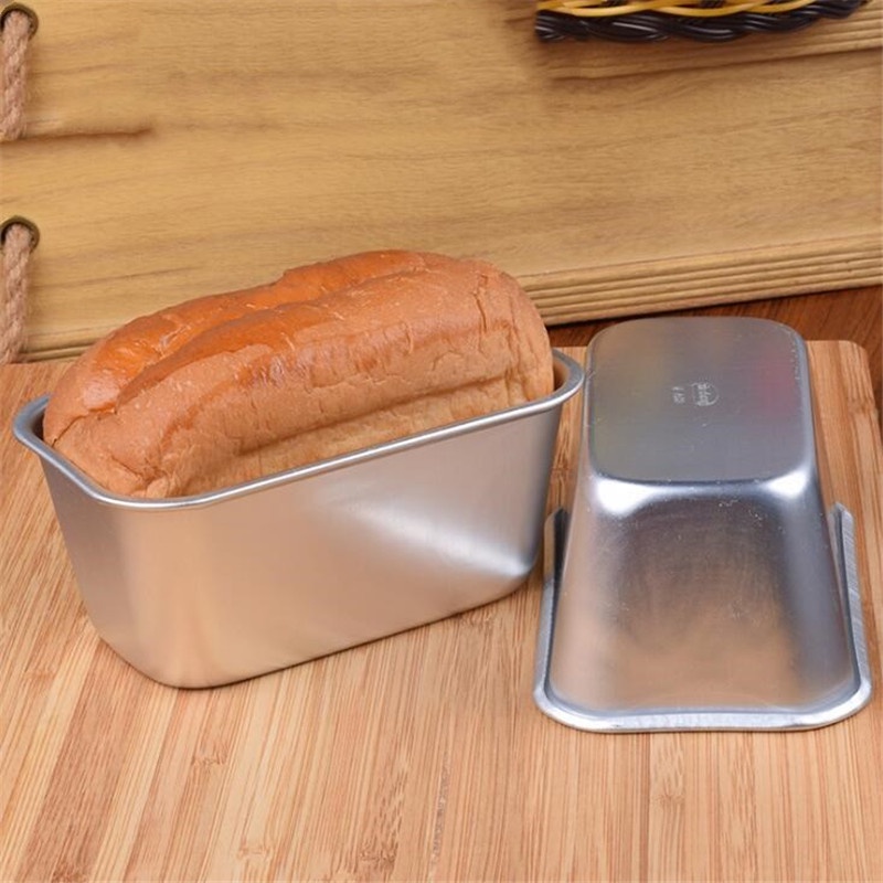 Khuôn Kim Loại Chống Dính Làm Bánh Mì / Bánh Mì / Bánh Nướng Chống Dính Hình Chữ Nhật