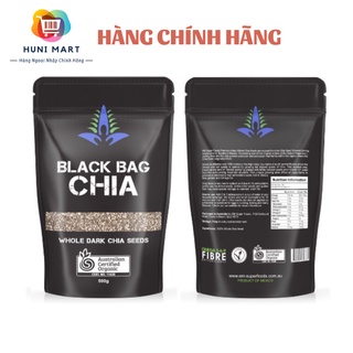 Hạt chia đen hữu cơ úc