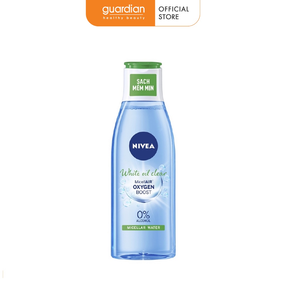 Nước Tẩy Trang Sáng Da,Giúp Sạch Nhờn Nivea White Oil Control Micellar Water (200ml)