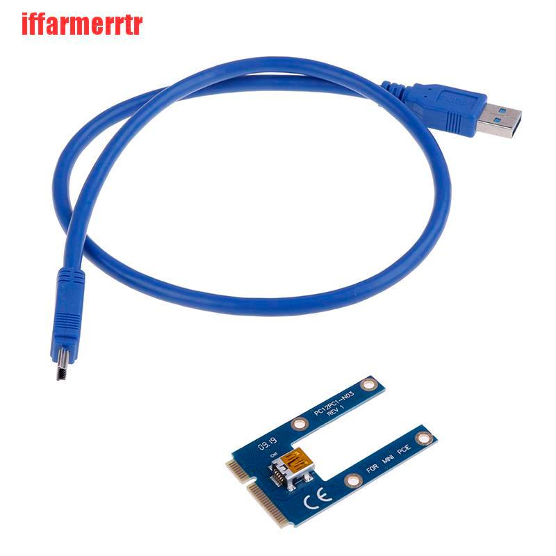 {iffarmerrtr}Mini pcie to USB 3.0 adapter converter USB3.0 to mini pci e PCIE express card KGD