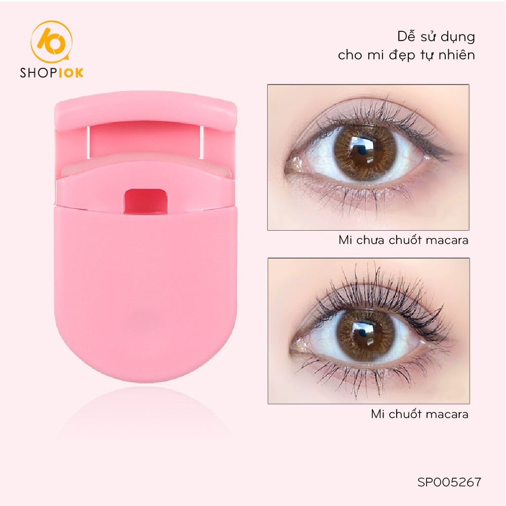Dụng cụ kẹp uốn mi cong, kẹp lông mi uốn cong tiện dụng khi trang điểm - SP005267