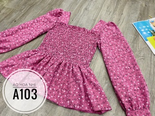 Bigsize Áo hoa nhí A103