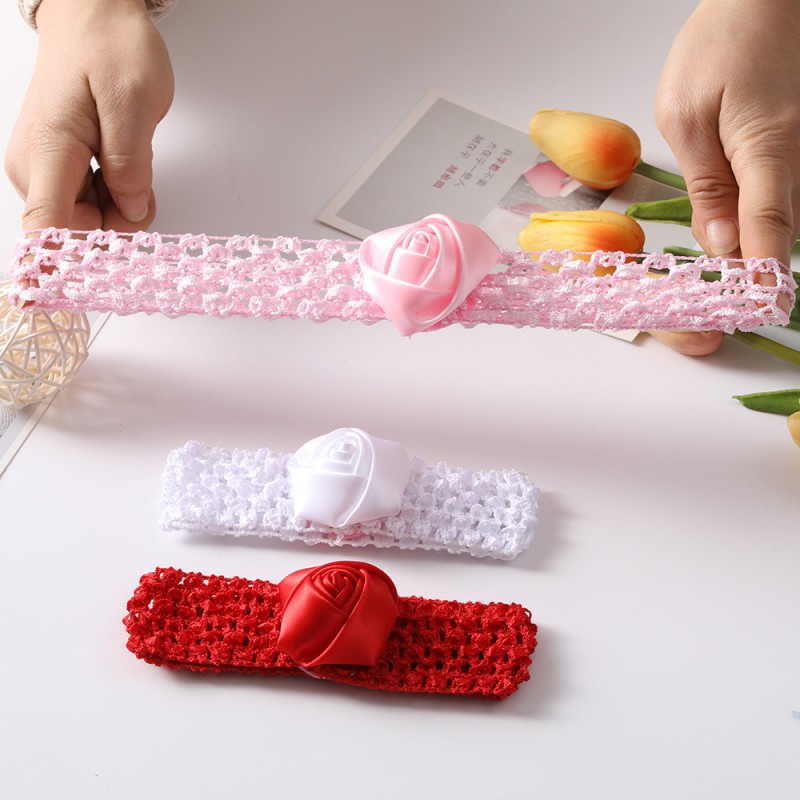 Set 2 Giày Tập Đi Vải Satin Đế Mềm Chống Trượt Đính Nơ Cho Bé Gái