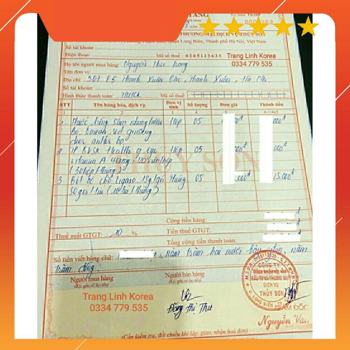 Viên Bổ Mắt VitaminA Health Of Eye Hàn Quốc, Hộp 120 viên