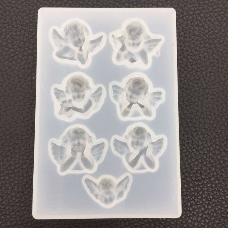 Khuôn Silicone Làm Đồ Trang Sức Hình Thiên Thần 10m