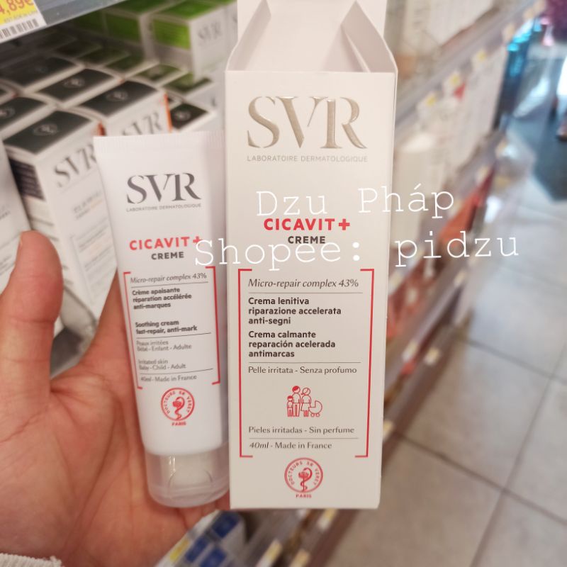 Kem dưỡng phục hồi S.V.R Cicavit+