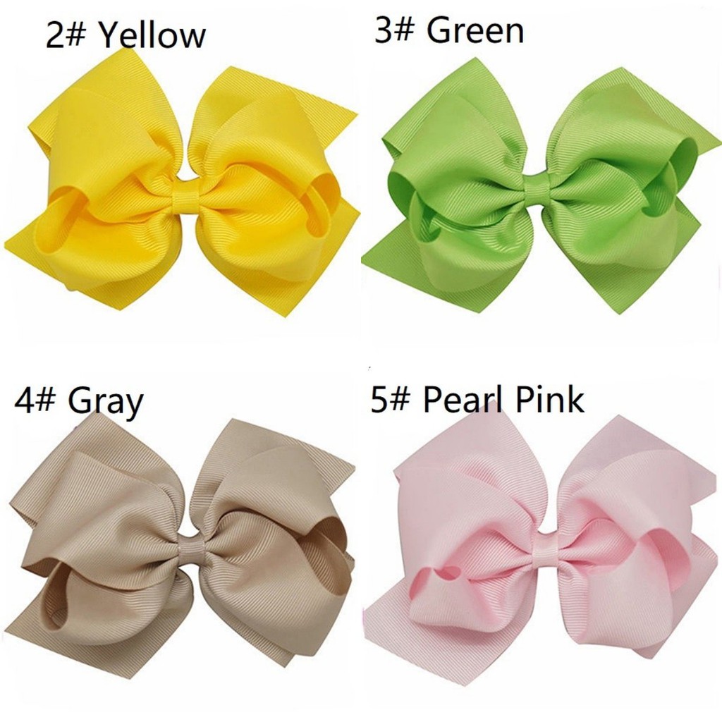 Kẹp tóc ruy băng nơ xinh xắn dành cho bé gái