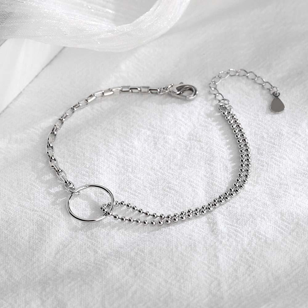 Vòng Đeo Tay MOCHO Bằng Kim Loại Đơn Giản Thời Trang Cho Nữ