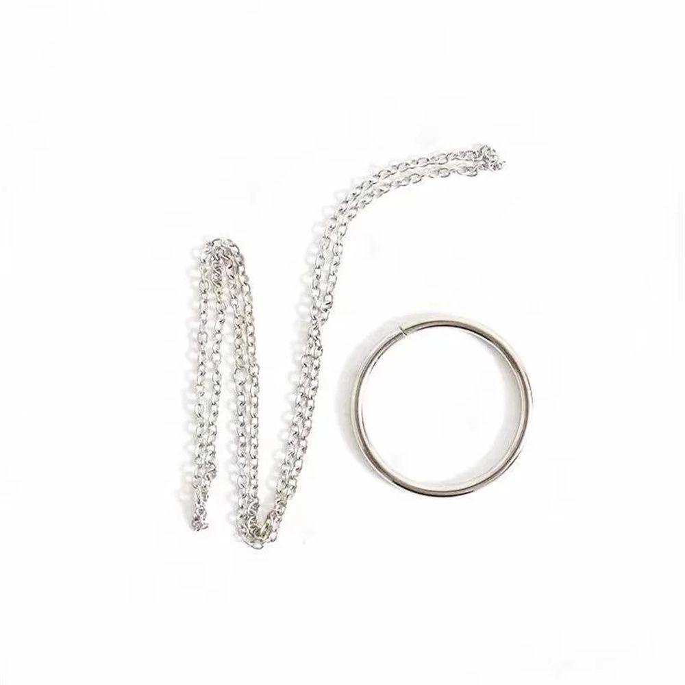 Nhẫn Đồ Chơi Ảo Thuật Thắt Nút Bằng Kim Loại Thần Kỳ Thích Hợp Làm Quà Tặng AVALENTINE Cho Bé