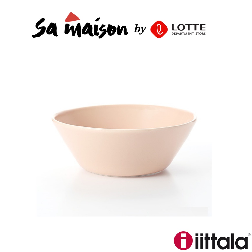 Bát sứ Teema Iittala màu hồng phấn D15cm