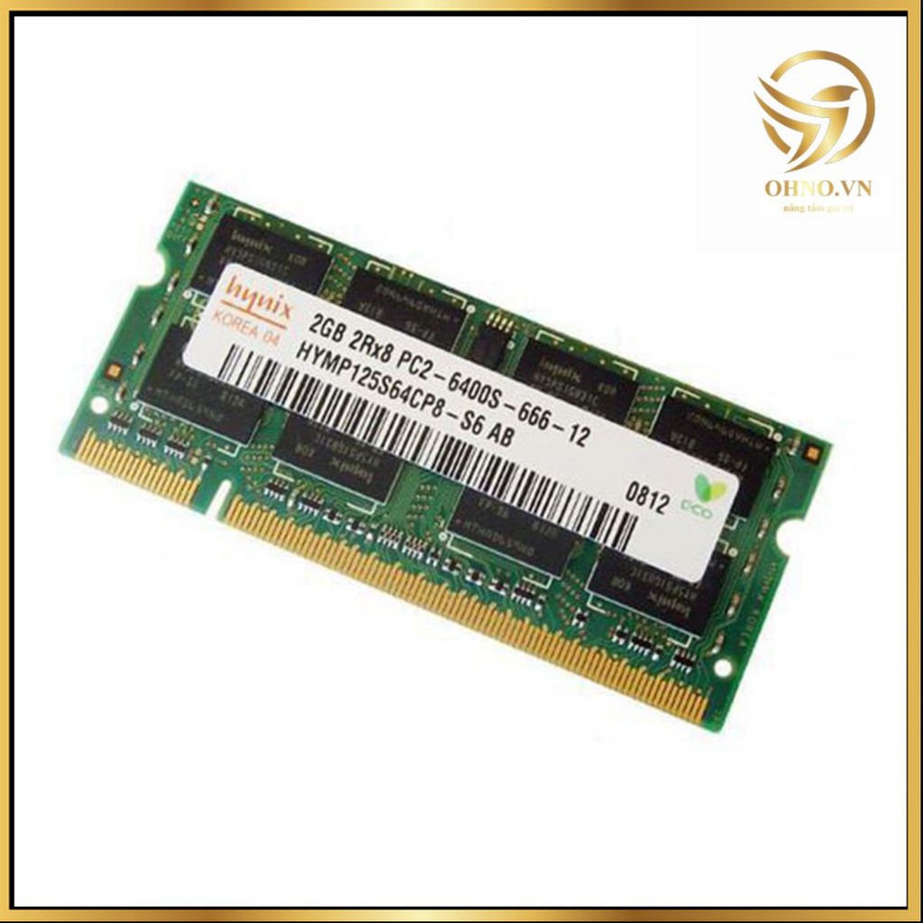 RAM Laptop Máy Tính Xách Tay 2G RAM DDR2 Bus 800 - DDR3 Bus 1333 Tốc Độ Cao Chính Hãng - OHNO VIỆT NAM