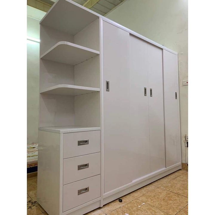 Tủ quần áo nhựa Đài Loan 5 cánh lùa – Nội thất Thành Công