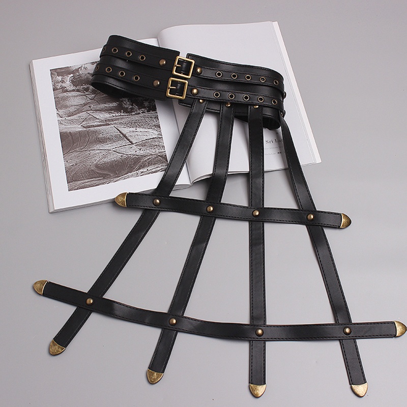 Đai Nịt Bụng Hai Lớp Cài Khóa Dùng Trang Trí Cho Nữ