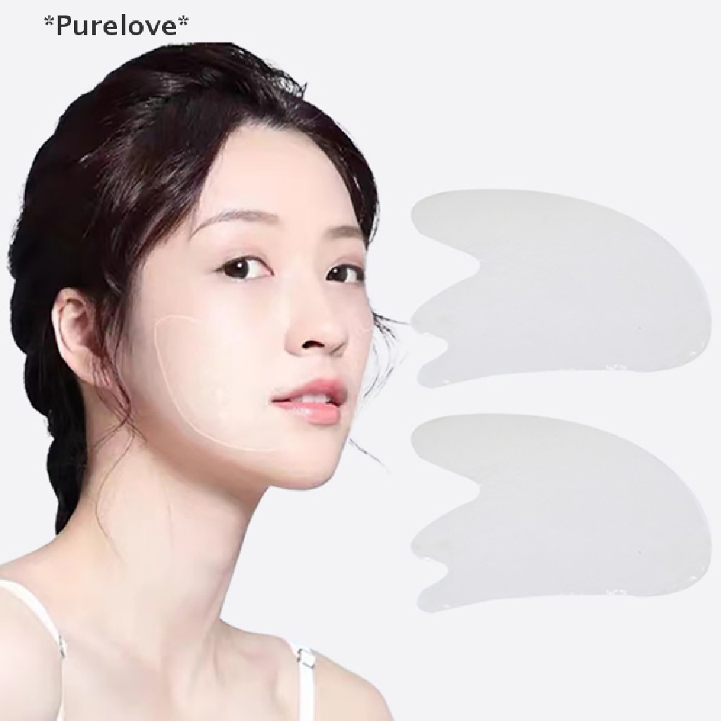 Bộ 2 Miếng Dán Silicone Nâng Cơ Mặt Loại Bỏ Nếp Nhăn