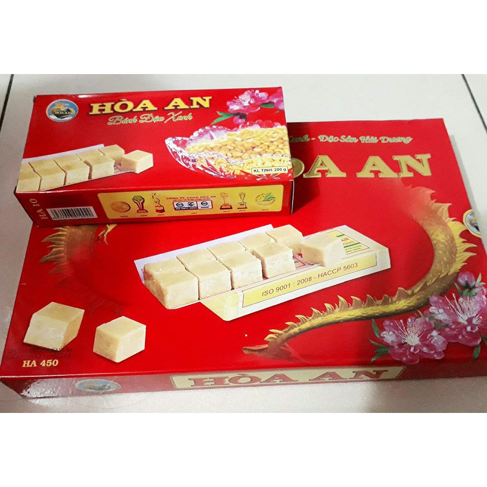 Bánh đậu xanh Hòa An 450g