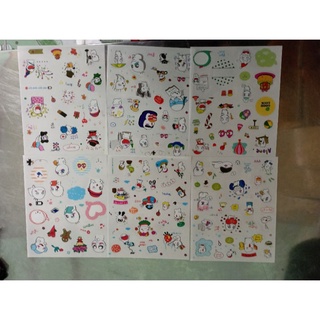 6 tấm hình dán sticker nhỏ
