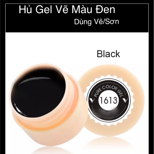 Gel Vẽ Hủ Đen ( dùng vẽ gel /sơn gel)