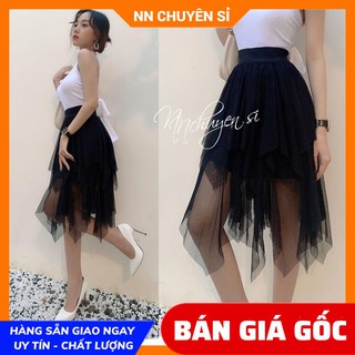 CHÂN VÁY LƯỚI CỰC XINH L03 ⚡ ẢNH THẬT⚡ CHÂN VÁY NỮ ⚡ CHÂN VÁY LƯỚI TẦNG