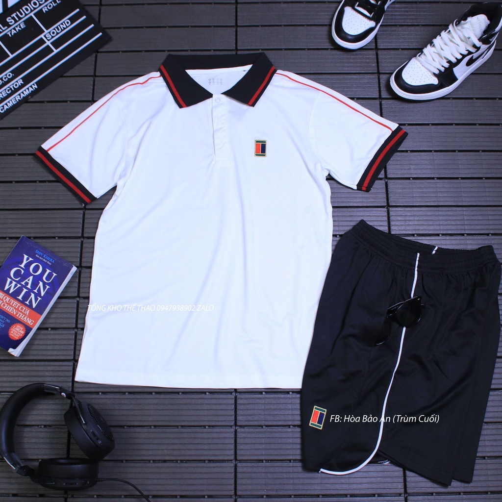 Bộ Thể Thao Nam 4 Màu - Vải Xuất Dư Cao Cấp Quần Có túi - Phom 45-90kg