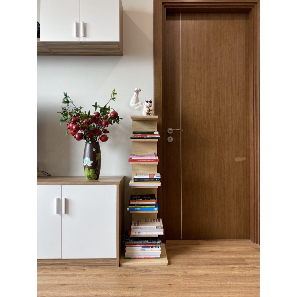💥Video lắp ráp💥 kệ sách để sàn tiện ích,kệ gỗ decorm, gỗ plywood  cao cấp an toàn