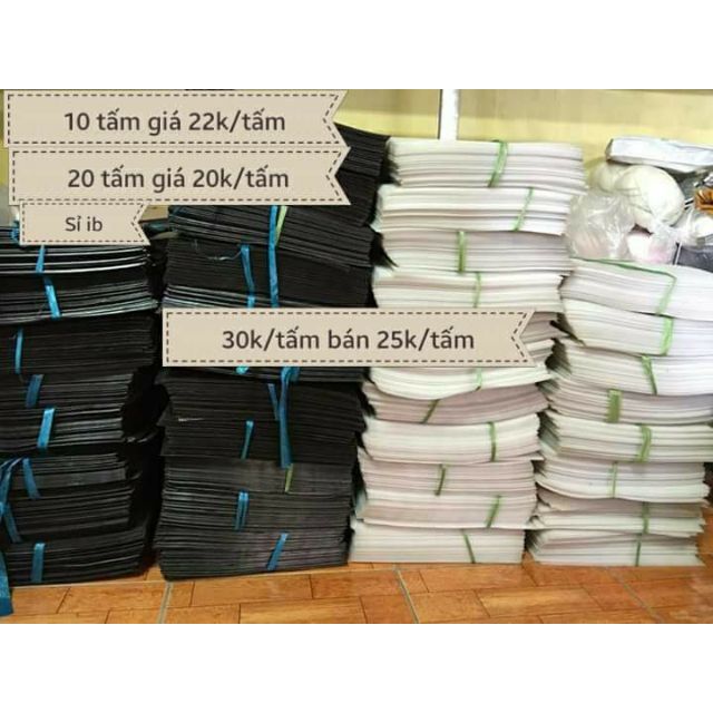 Tấm Cavan làm túi