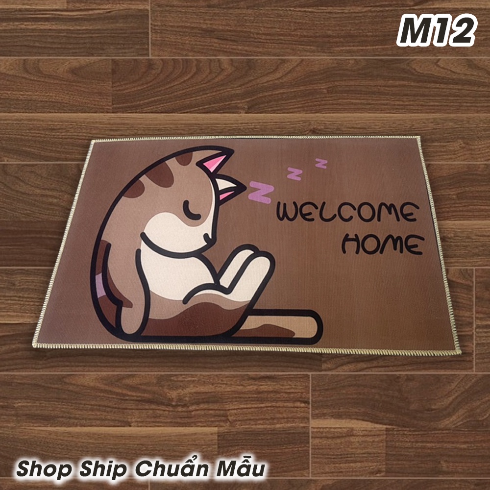 THẢM LAU CHÂN , THẢM CHÙI CHÂN 3D NHÀ TẮM , NHÀ BẾP 40x60CM