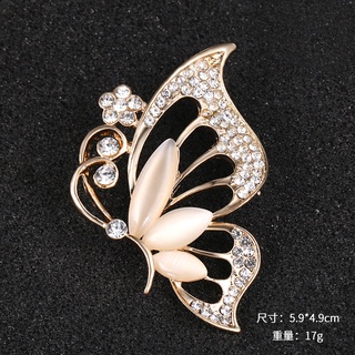 Ghim Cài Áo Đính Đá opal Cao Cấp