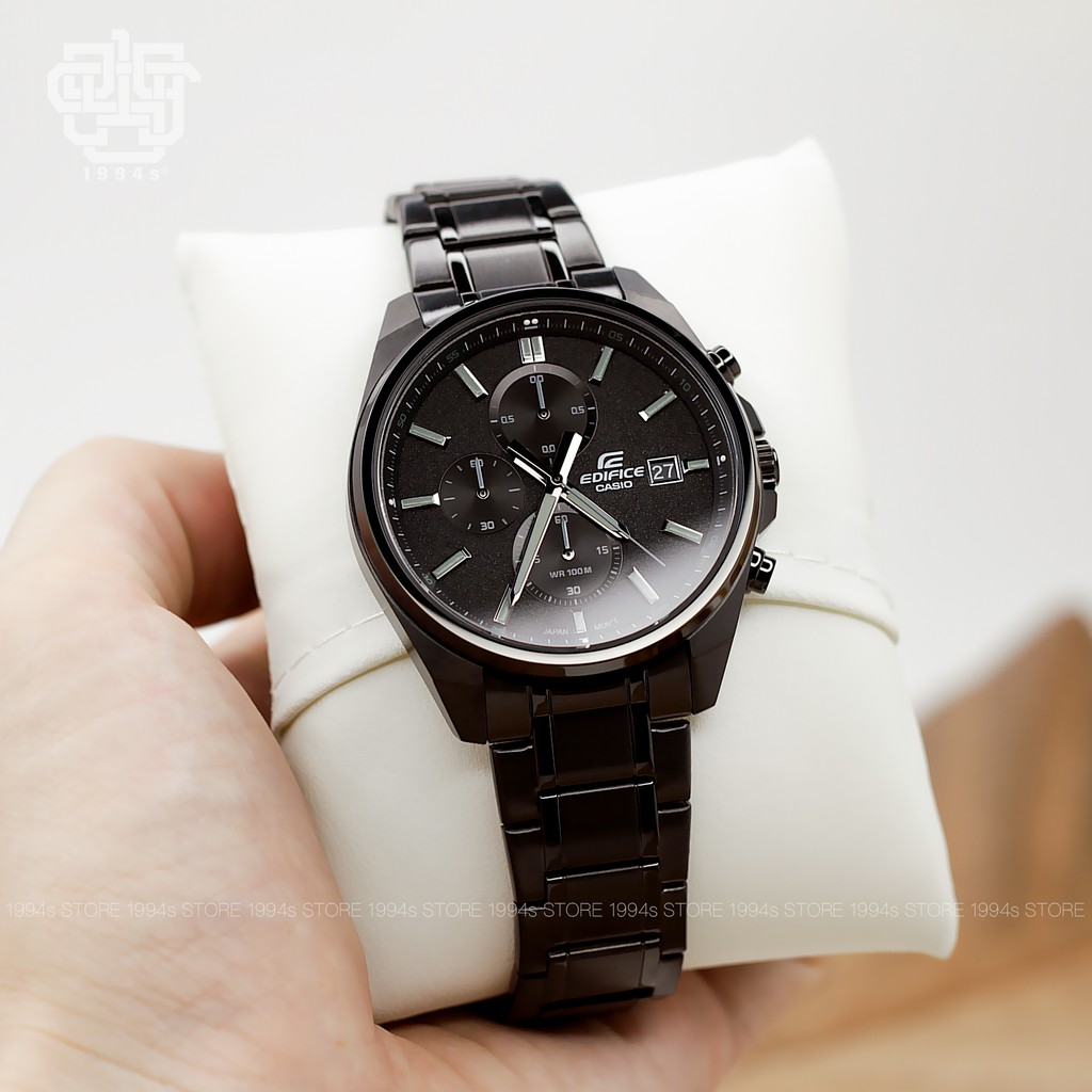 Đồng hồ nam Casio Edifice EFV-610 / EFV-610DC-1AV chống nước 100m, dây thép chính hãng