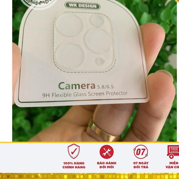 [ Giá siêu rẻ,chính hãng ] kính cường lực bảo vệ full cả viền camera chính hãng WK DESIGN cho iphone 11/ Pro/ PrO MAX