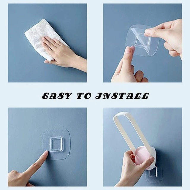 Móc treo có thể gập lại không cần đục lỗ có thể điều chỉnh