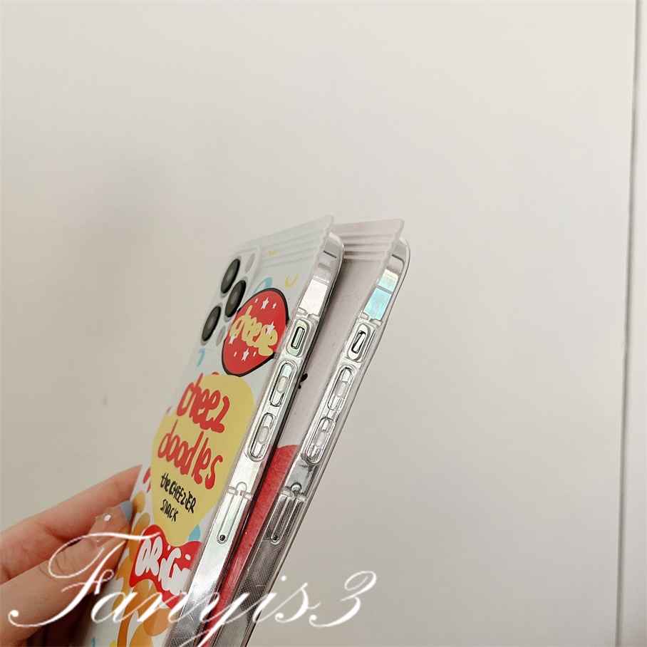 Ốp Điện Thoại TPU Mềm Trong Suốt Họa Tiết Hộp Bánh Kẹo Cho IPhone 14 13 12 11 Pro Max 14 13 12 11