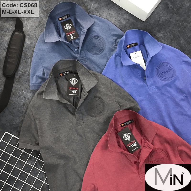 CS068 - Áo thun nam Authentic dập nổi cao cấp 📌