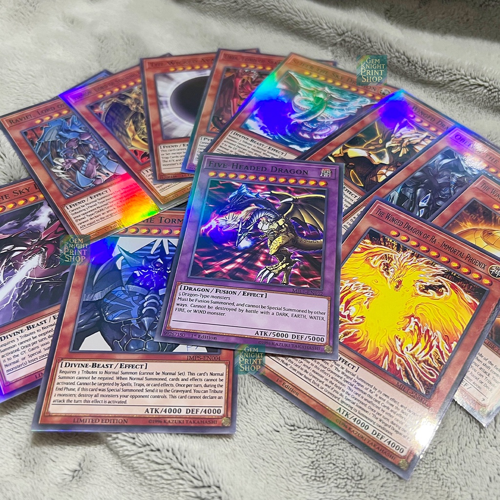Bộ bài Yugioh - Combo Tam Ảo Ma - God Pack 2 Rainbow Foil