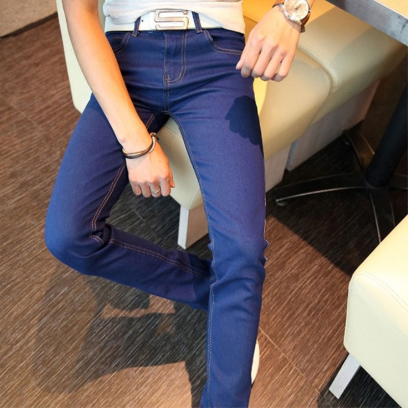 Hàng Có Sẵn Quần Jean Ôm lelaki jeans Thời Trang Cho Nam