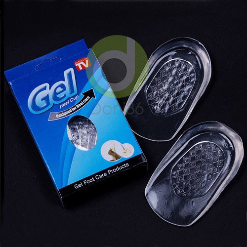 Một cặp lót giày silicon chống thốn gót khi mang giày cao gót, giày tây công sở dùng được cho nam nữ PK41