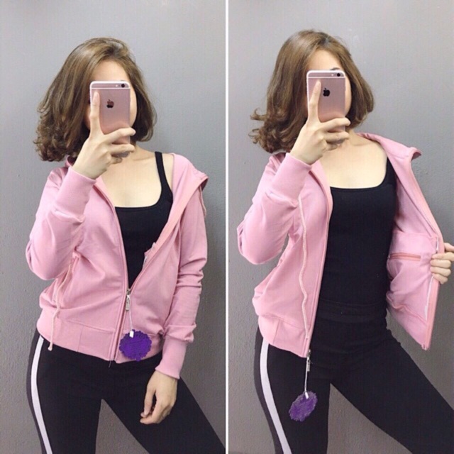 Áo khoác thun trơn 5 túi | BigBuy360 - bigbuy360.vn