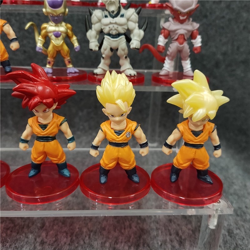 Set 21 Mô Hình Nhân Vật Phim Hoạt Hình Dragon Ball Bằng Pvc