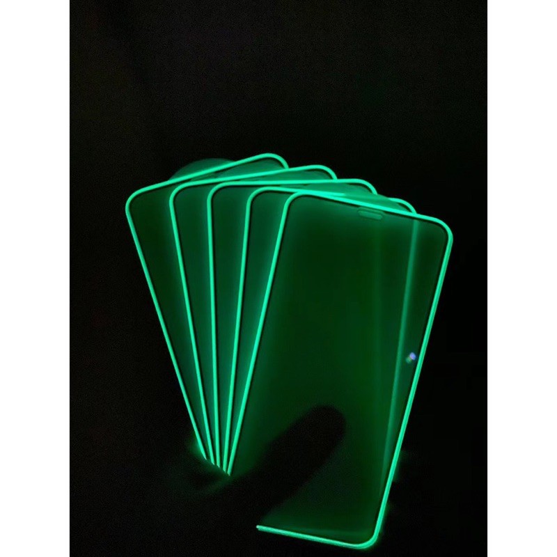 Cường lực dạ quang phát sáng X/XS/11/12 Pro tặng kèm khăn lau