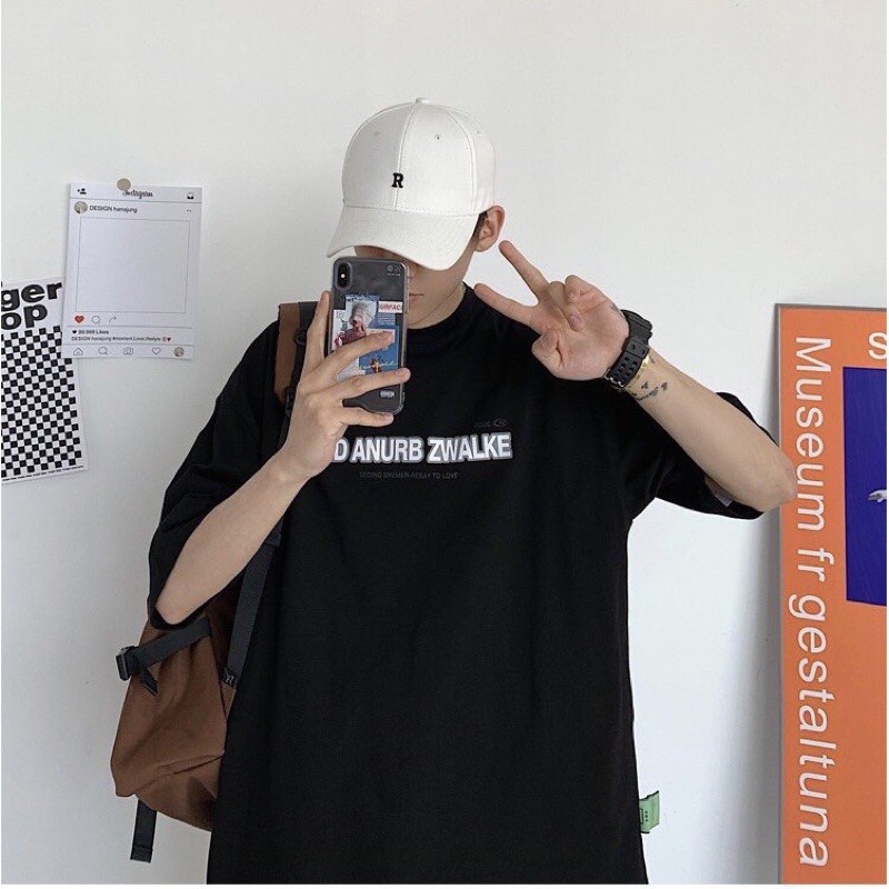 [Hình thật] ÁO THUN TAY LỠ BASIC UNISEX MS0015