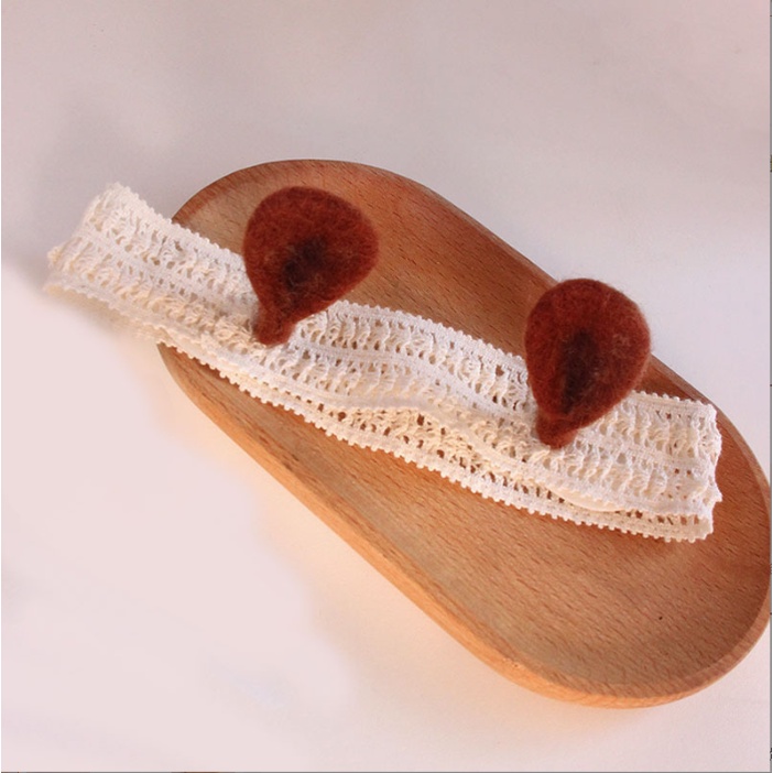 Băng đô, che thóp cho bé siêu dễ thương con ếch chất liệu co dãn mềm mịn