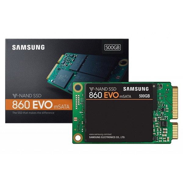 Ổ Cứng SSD Samsung 860 EVO 250GB/500GB/1TB mSATA MZ-M6E1T0BW