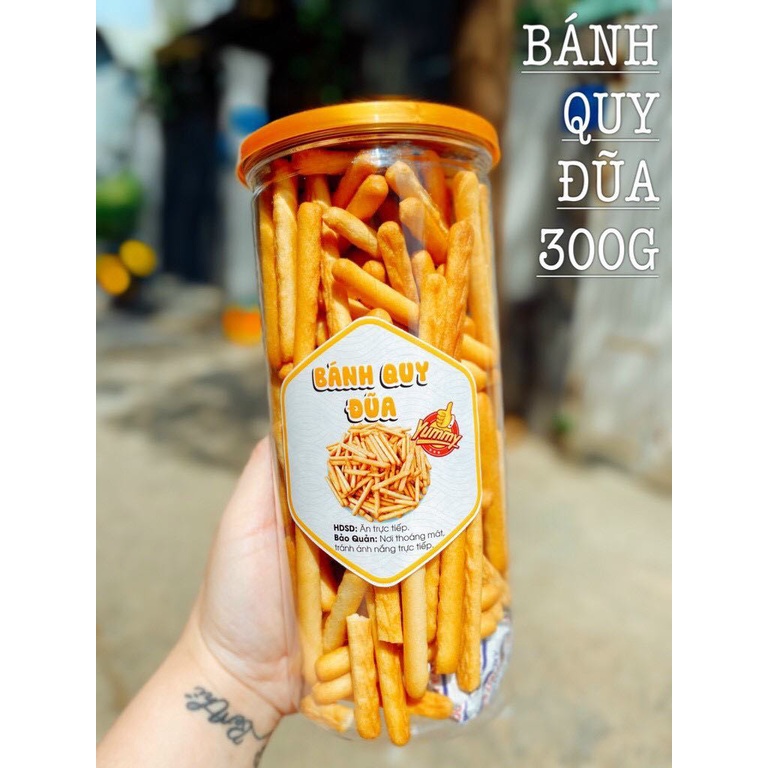 Bánh quy đũa bơ sữa hũ 300gr