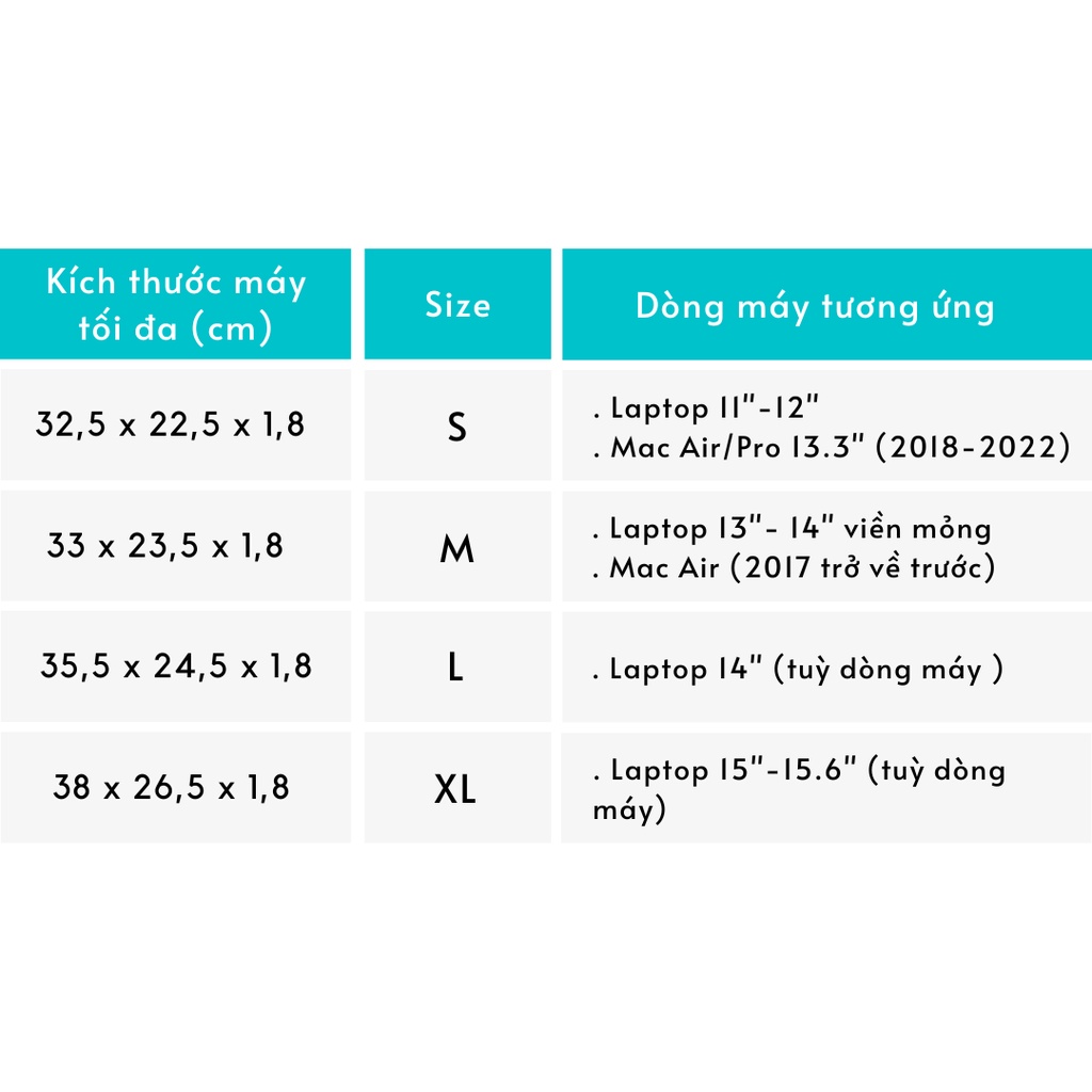 Túi chống sốc laptop vải nhung màu đen | Ziczac Design