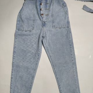 Quần yếm jean cao cấp MDV110308