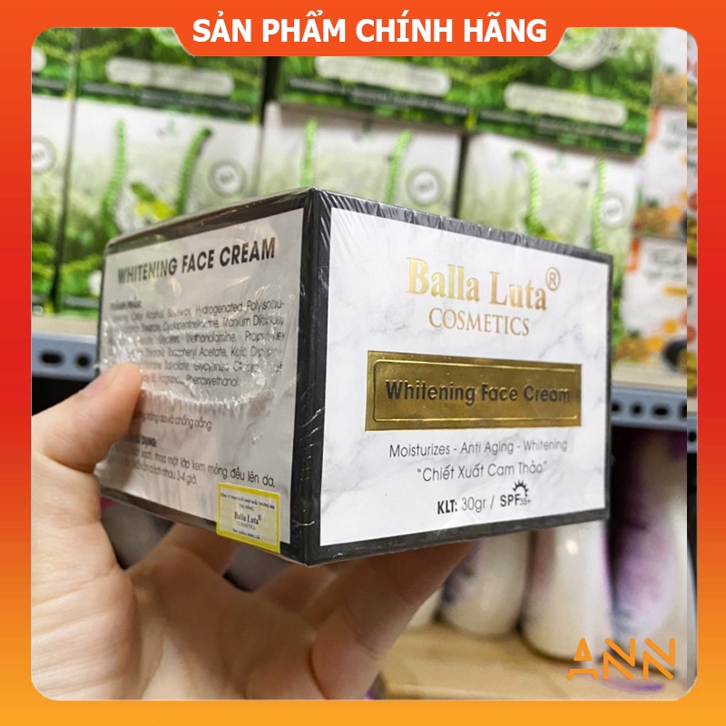 [Chính hãng] Kem Face Nâng Cơ Balla Luta Whitening Face Cream - Mỹ Phẩm Bala Luta - 8936144070123