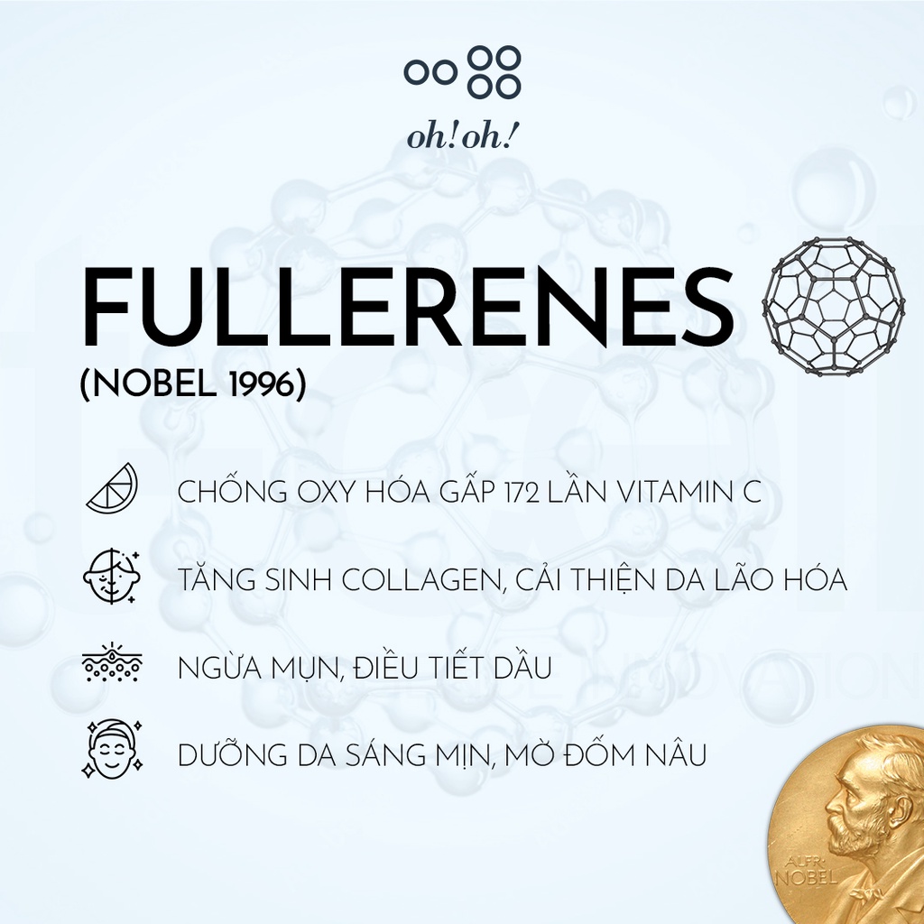 Serum Dạng Kem Dưỡng Ẩm, Chống Oxy Hóa & Làm Sáng Da oh!oh! Anti oxidant hydrating cream