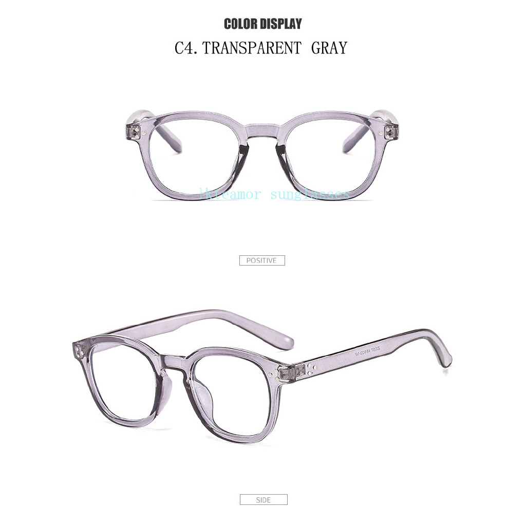 Mắt Kính Gọng Tròn Phong Cách Retro Thời Trang Cho Nữ